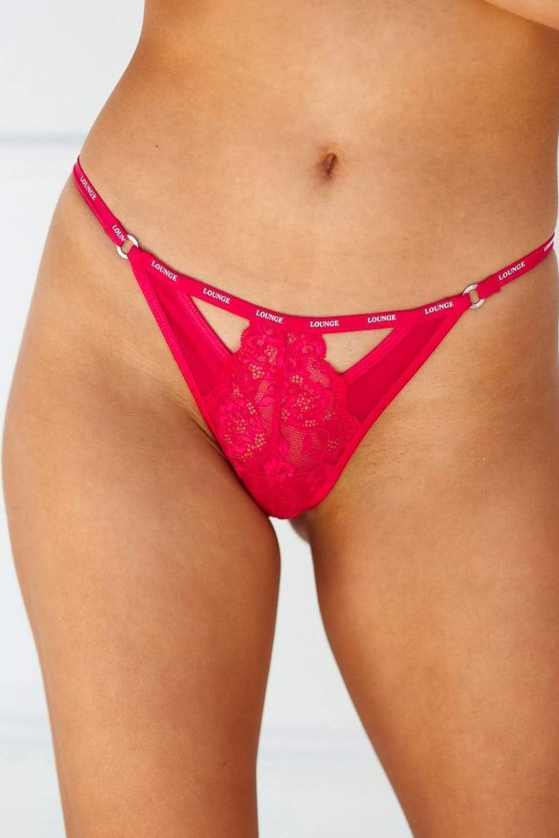 Lounge Scalloped Cut Out Cheeky Slip - Scarlett Flash Sale